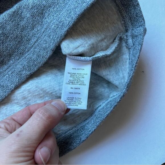 Vineyard Vines Gray Offroad Duofold Crewneck Size X-Large NWT - Picture 6 of 7